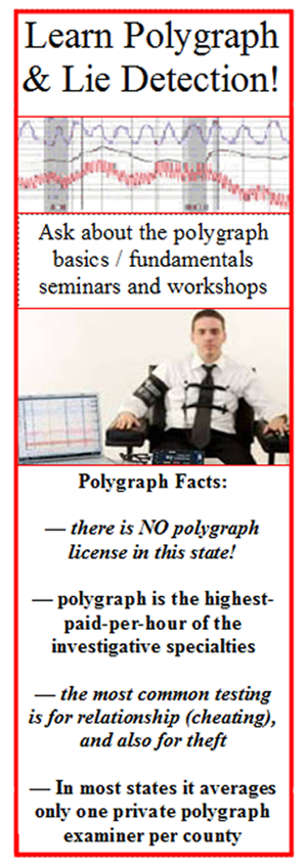 Learn polygraph in Kansas